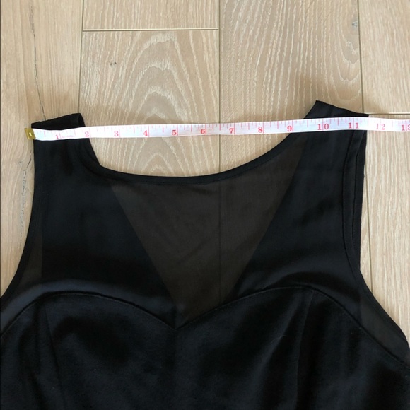 Kensie Slit Dress with Chiffon Detail - Picture 9 of 13